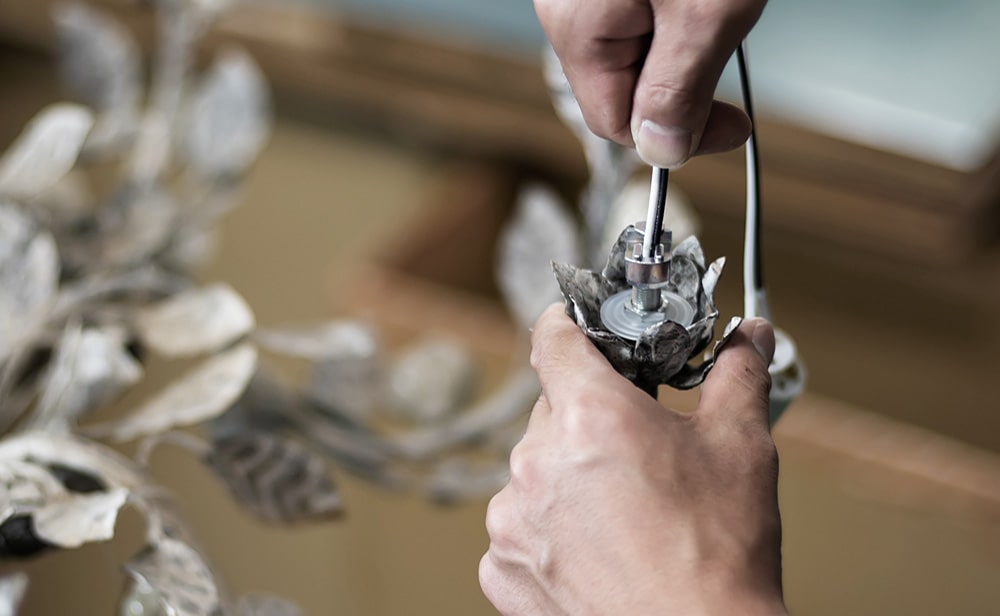 配線作業のイメージ